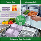 50 Pack 28 oz Meal Prep Containers Reusable - Image 5