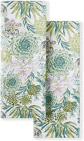 Martha Stewart Dual Purpose Kitchen Towel 2-Pack Set, Succulents by MarthaStewart