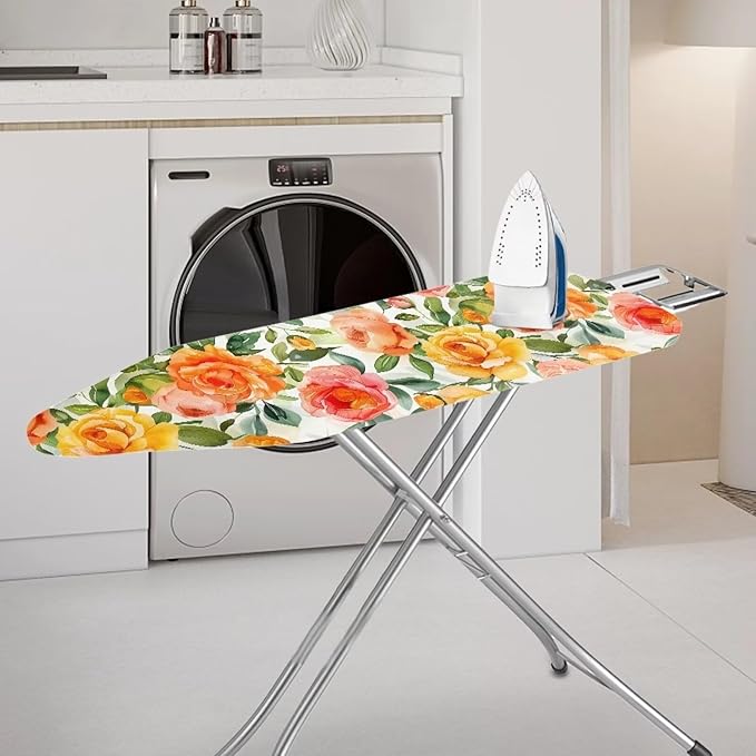 Rose Ironing Board Cover with Padding, Standard Size Replacement Iron Board - Image 2