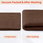 Homaxy 100% Cotton Waffle Weave Kitchen Dish Towels, Ultra Soft Absorbent Quick - Image 8
