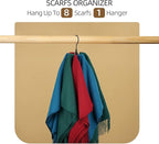 ZEDODIER Belt Hanger, 2 Pack Rotatable Belt Rack Closet Accessories Organizer - Image 6