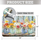 MCALK Floral Vases Dish Drying Mat - Image 6