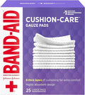 BAND-AID Brand Absorbent Cushion Care Sterile Square Gauze Pads by BAND-AID%C2%AEBrand