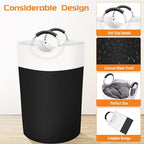BlissTotes 75L Laundry Basket, Freestanding Laundry Hamper, Collapsible Dirty - Image 3