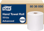 Tork Paper Hand Towel Roll White H80, High Absorbency, 6 Rolls x 800 ft by Tork
