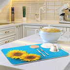 Absorbent Dish Drying Mat for Kitchen Counter - Image 6