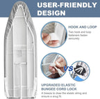 14x42 Inch Over-The-Door Ironing Board Cover - Image 3