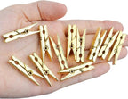 Jdesun 50 Pieces Photo Clips, Mini Plastic Picture Paper Clip Clothespins Peg - Image 5