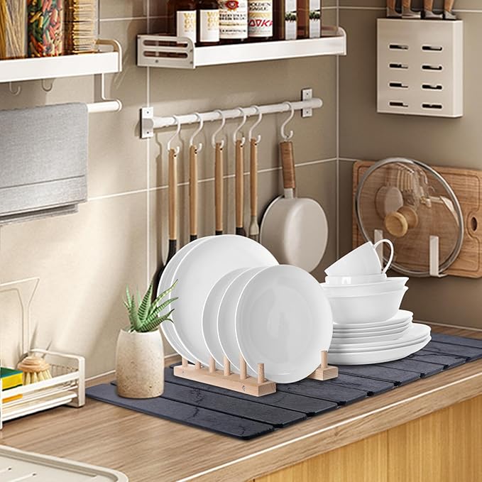 2 PCS Quick Dry Stone Dishes Mats - Image 7