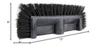 SPARTA Multi-Level Tile Scrub Brush 12" Wide Brush Head, Heavy-Duty Tile - Image 5