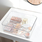 Clear Storage Container Drawer Organzier Dividers, Removable Divided Plastic - Image 4