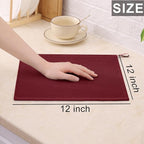 Homaxy 100% Cotton Waffle Weave Dish Cloths - Image 6