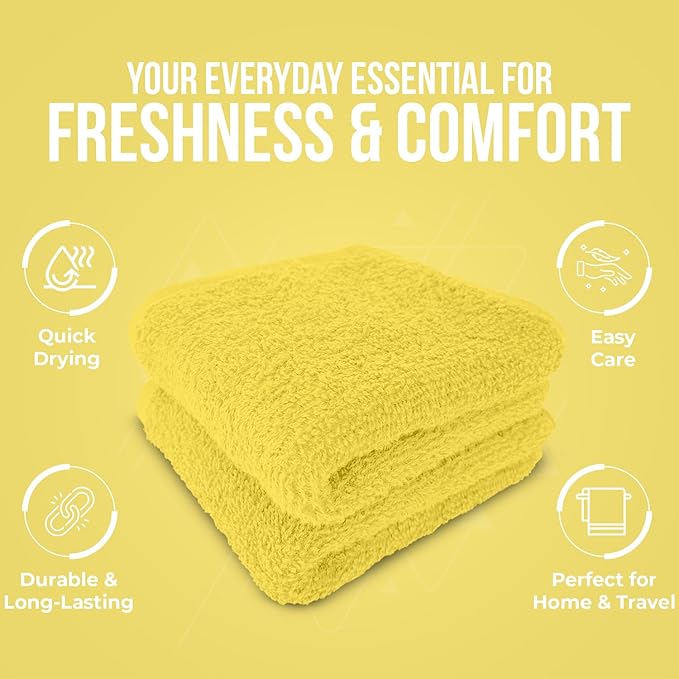 DAN RIVER 24 Pack Wash Cloths for Showering - Image 5