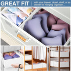 Criusia Drawer Organizer Clothes 12 Pack - Image 4