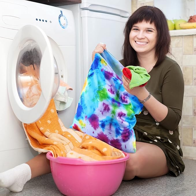 Shappy 2 Pcs Large Travel Laundry Bag Washable Waterproof Wet Dry Large Dirty - Image 7