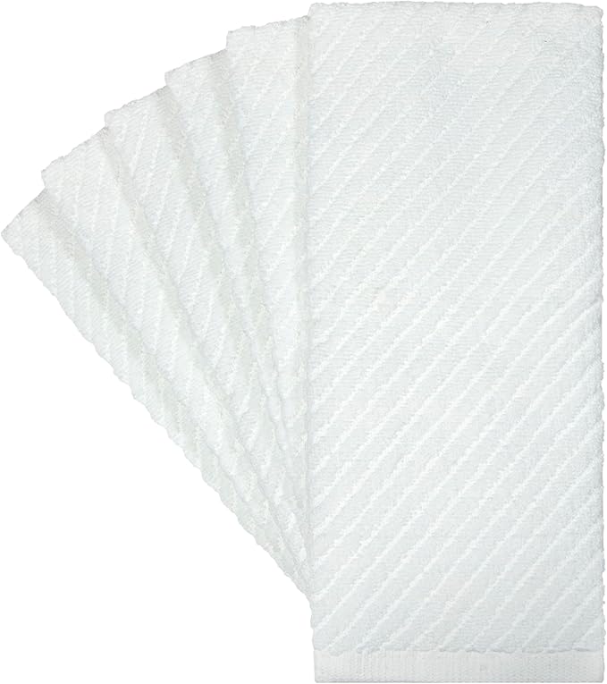 Premium Kitchen Towels | Large Cotton Kitchen Hand Towels | Dish Towels | - Image 3