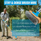 YONILL Stainless Steel Deck Scrub Brush - Image 4