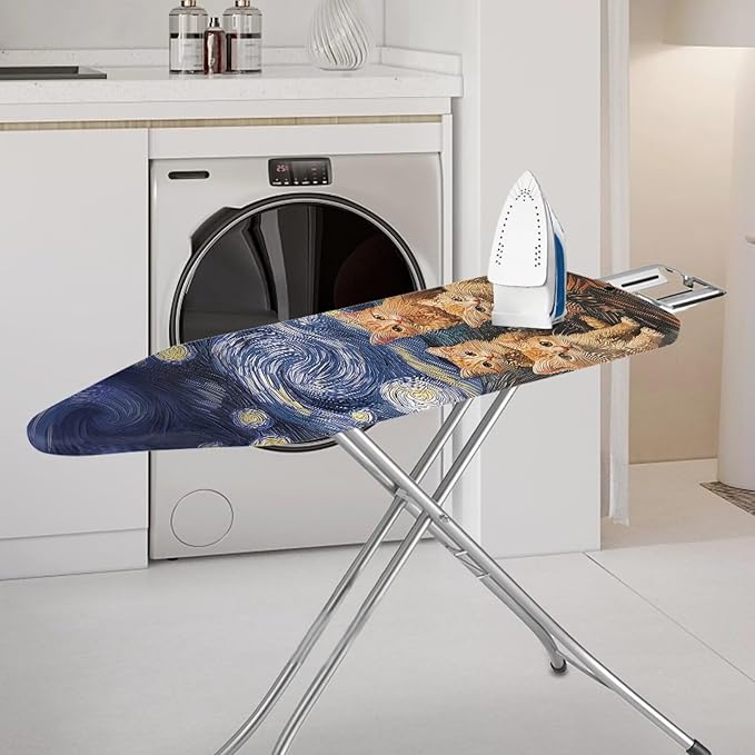 Cats Starry Sky Ironing Board Cover and Pad Table Top Ironing Board Cover - Image 2