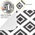 Super Absorbent Dish Drying Mat, Microfiber Fast-Drying Dish Mat, Kitchen Dish - Image 2