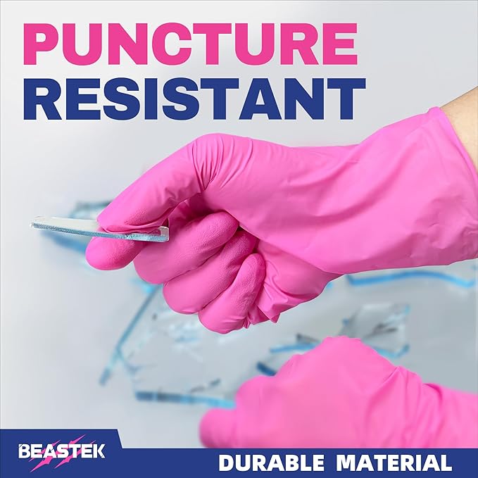 Beastek Nitrile Disposable Exam Gloves, 4Mil 100Ct Powder-Free Latex-Free - Image 4