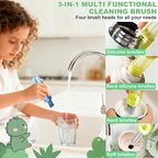 3 in 1 Cup Lid Gap Cleaning Brush, Portable Water Bottle Brush, Bottle Gaps - Image 4