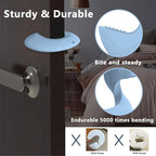 Door Pinch Guard and Door Slam Stopper, Durable Silicone Door Finger Pinch Guard - Image 3
