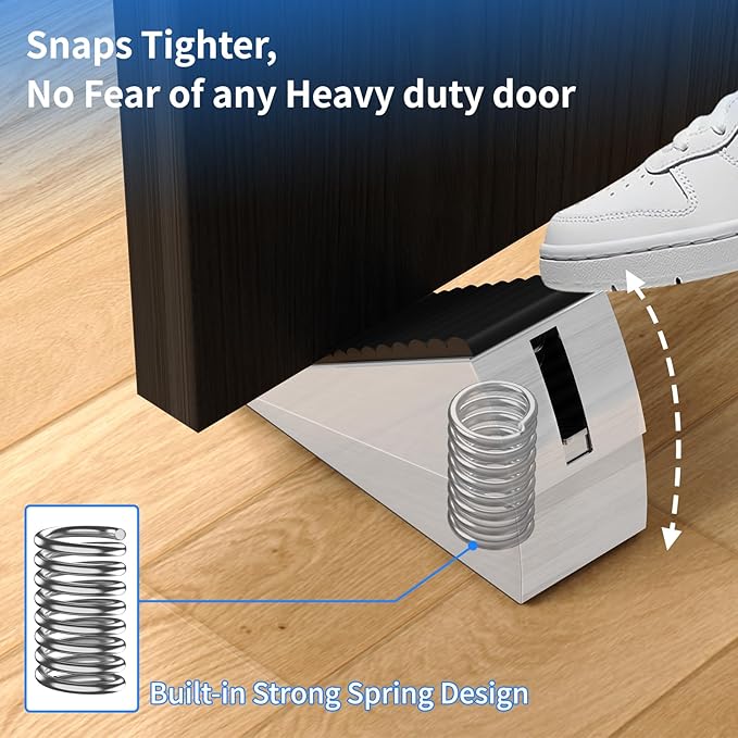 2 Pack Strongest Heavy Duty Door Stopper Wedge - Image 3