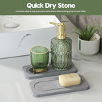 2Pack Diatomite Stone Water Absorbing Sink Tray - Image 3