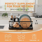 BRIAN & DANY Dish Drying Rack, Dish Racks - Image 4