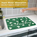 St Patricks Day Dish Drying Mat - Image 7
