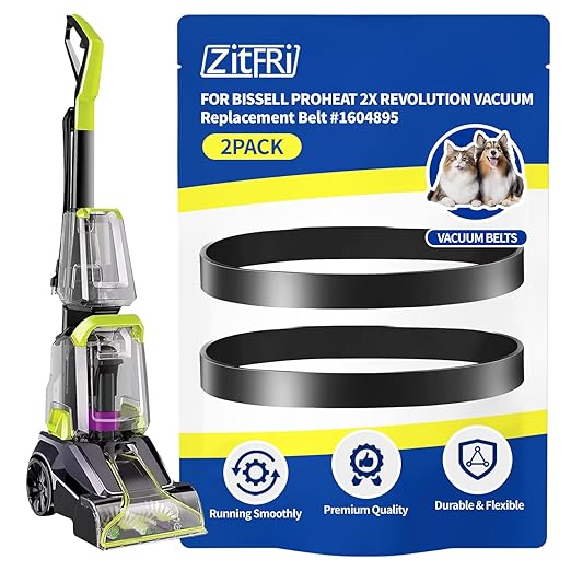 Replacement Belts for Bissell 2910, 2190W PowerForce TurboClean PowerBrush Pet by ZITFRI