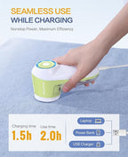 BEAUTURAL Fabric Shaver, Rechargeable Lint Remover - Image 4