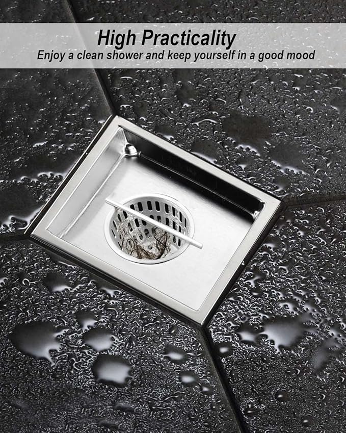 2Pcs 2 Inch Hair and Debris Strainer, Shower Drain Strainer - Image 6