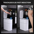 MOPALL Small Bathroom Trash Cans - Image 9