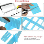 40Pcs Drawer Dividers, Adjustable Drawer Organizer - Image 3