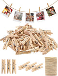 Sturdy Mini Clothes Pins for Photo, Small Clips for Crafts Display, Baby Shower by SFSOONEAT