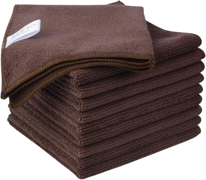KinHwa Kitchen Washcloths for Dishes Absorbent Microfiber Dish Cloths Quick Dry by KinHwa
