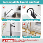 PoYang 2 Pack Faucet Mat for Kitchen Sink Splash Guard Short: Super Absorbent - Image 5