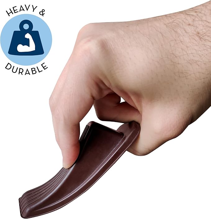 S&T INC. Heavy Duty Rubber Door Stopper - Image 2