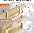 Pantry Door Organizers and Storage, 8-Tier Large Metal Heavy-Duty Frame Over - Image 4