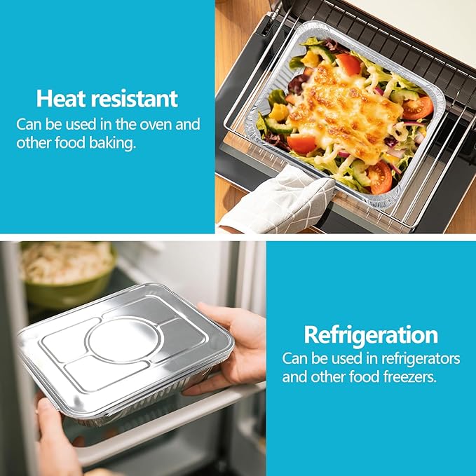 9x13 Thickened Aluminum Foil Pans - Image 3