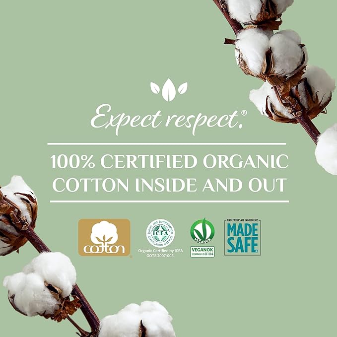 Organyc - 100% Certified Organic Cotton Feminine Pads - Heavy Flow - Image 2
