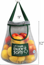 Durable Reusable Hanging Storage Mesh Bags - Image 2