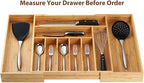 Umilife Extra Large Expandable Kitchen Siverware Utensils Drawer Organizer - Image 5