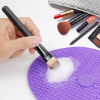 Makeup Brush Cleaner Mat Silicone Brush Cleaning Mat Big Size Make Up Brush - Image 4