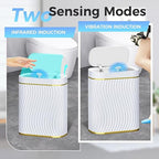 Bathroom Small Trash Can with Automatic Touchless Lid, 2.6 Gallon Smart Garbage - Image 7