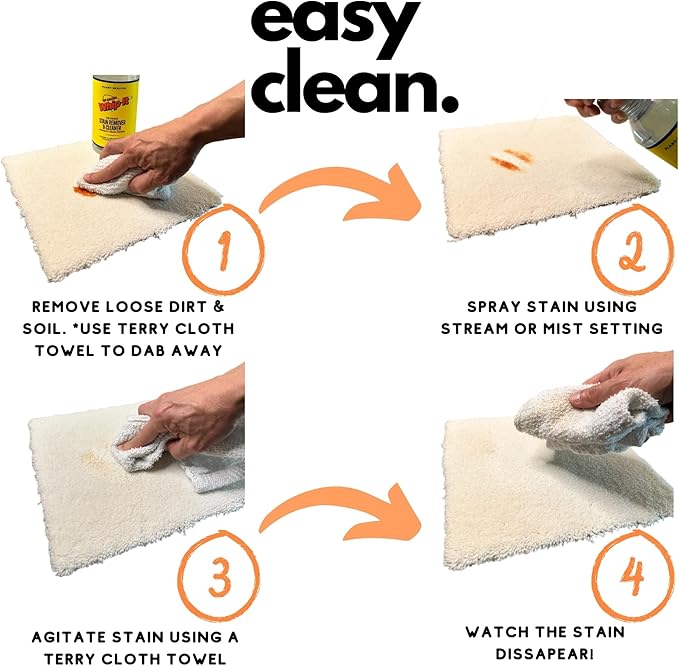 Whip-It Stain Remover and Concentrate Kit, 2-32oz Concentrates & 1-32 OZ Pro - Image 8