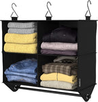 ClosetMaid 4-Shelf Fabric Hanging Closet Organizer by ClosetMaid