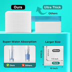 ONLYCARE Disposable Face Towel, Biodegradable Face Towels, Makeup Remover Dry - Image 4