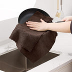 Homaxy 12 Pack Dish Towels for Kitchen, Super Soft and Absorbent Coral Velvet - Image 3